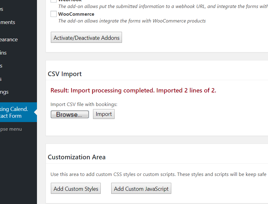 CSV Import Add-on