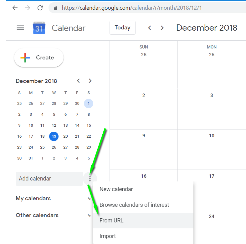 Adding the bookings to Google Calendar and iPhone/ iPad Calendars